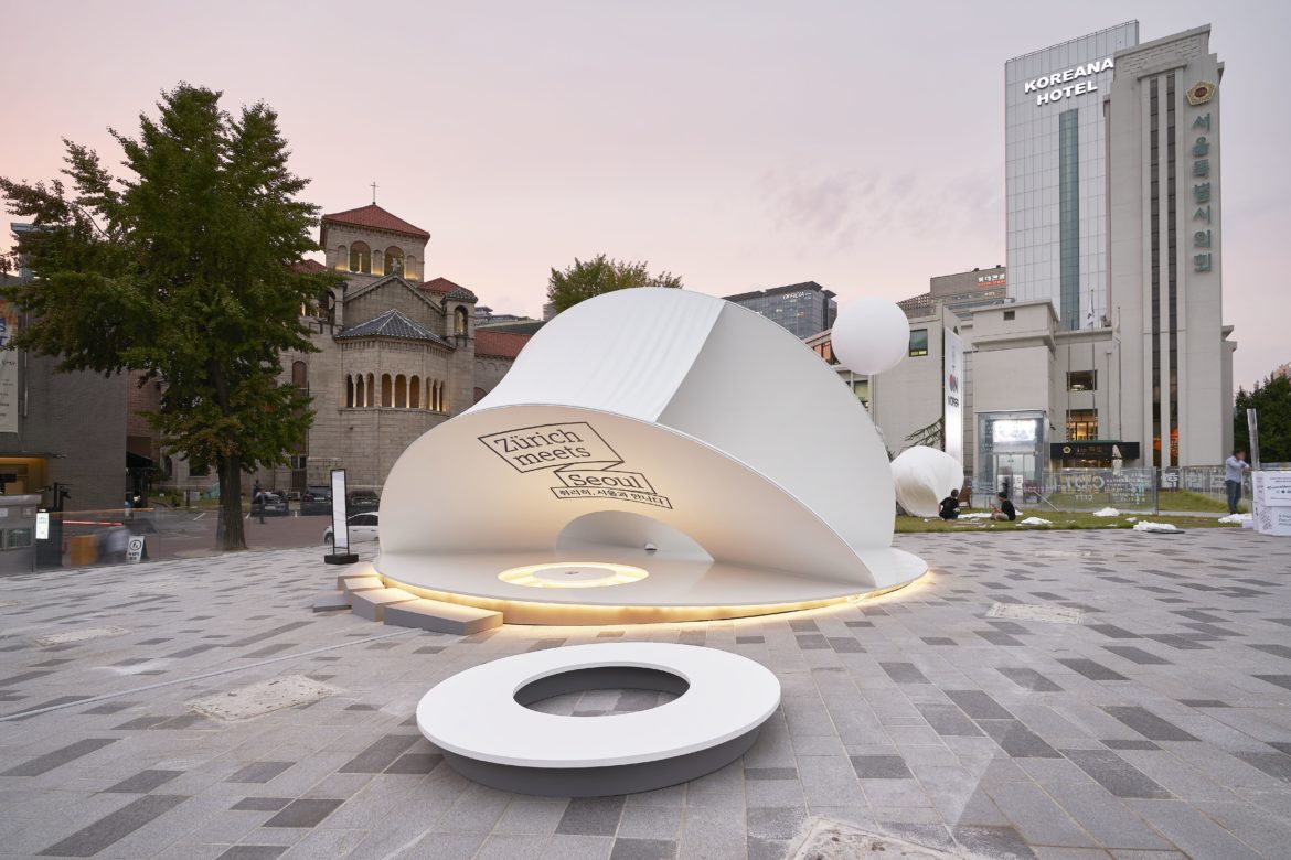 JPG Christian Wassmann Sun Path Pavilion 2019 installation view Zurich Meets Seoul Seoul Hall of Urbanism and Architecture